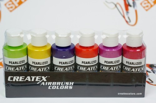 Pearl sampler createx airbrush - sampler,