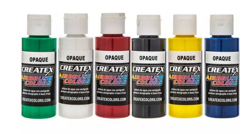 Createx opaque airbrush - opaque, paints